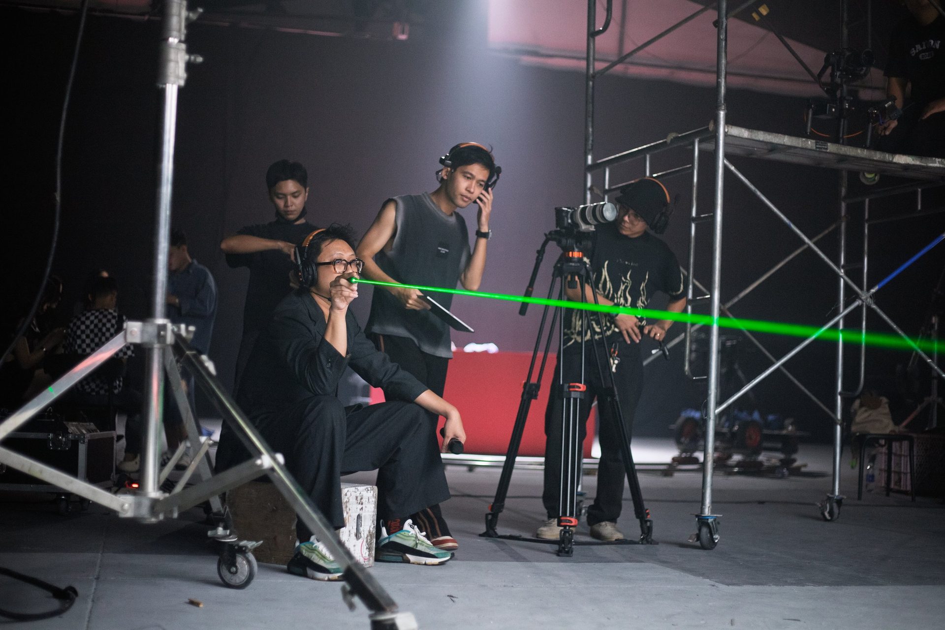 Director in action